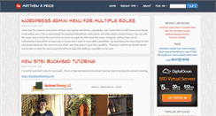 Desktop Screenshot of matthewaprice.com